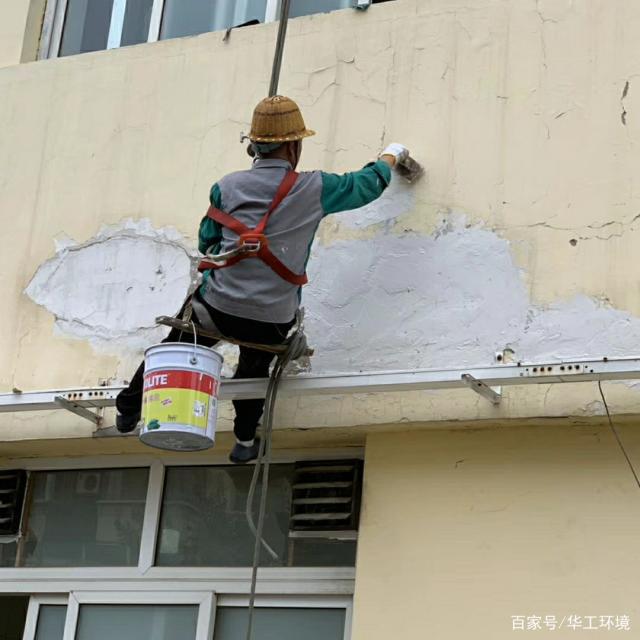 吊绳外墙粉刷施工工艺规范