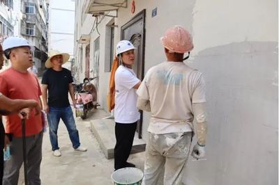 奉新县住建局 对全县老旧小区施工安全和质量“把脉问诊”，推动外墙粉刷工程提质增效